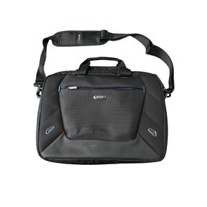 Solo Tech Slim Brief Carrying Case for 16" Notebook Black Blue Bag TCC104-4/20